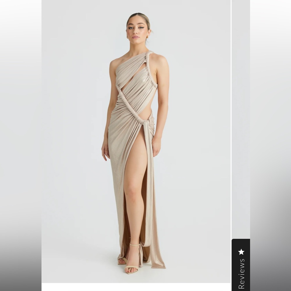 MELANI CHAMPAGNE COLOR DRESS